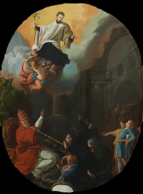 Francisco, Consecration of Aloysius Gonzaga as patron saint of youth