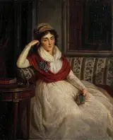 Ludwig Guttenbrunn, Portrait of Princess Ye. Golenishcheva-Kutuzova