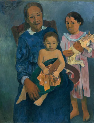 Paul, Polynesian Woman with Children