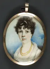 John Thomas Barber Beaumont, Fsa, Fgs, Portrait of a Young Girl