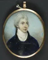 John Thomas Barber Beaumont, Fsa, Fgs, Portrait of a Man