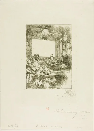 Lepere Louis-Auguste, At the Chat Noir