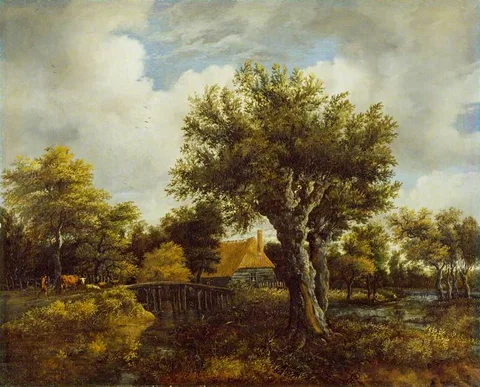 Salomon Rombouts, Landscape with a Farm