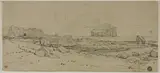 William Leighton Leitch Ri, The Bars from Tantallon, Scotland