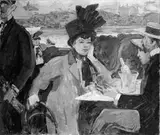 Gösta von Hennigs, On the Terrace