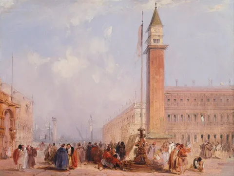 Edward Pritchett, The Piazzetta, Venice