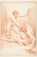 Louis Fabritius Dubourg, De worstelaars