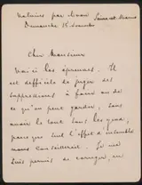 Stéphane Mallarmé, Brief aan Philip Zilcken