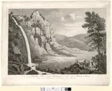 John Boydell, Rhaiader Fawr, A great cataract, three miles from Penmaen Mawr