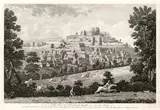 John Boydell, A North View of Denbigh Castle, in north Wales