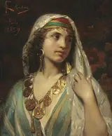 Claude Ferdinand Gaillard, Odalisque