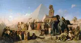 Adrien Guignet, Meeting Between Cambyses II and Psammetichus III