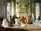 Adrien Guignet, Joseph explains Pharaoh's dream