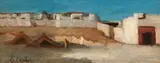 Cherubino Patà, North African Walled Town