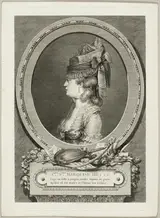 Augustin de Saint-Aubin, Adrienne-Sophie, Marquise of ***