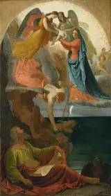 Joseph Severn, The Infant of the Apocalypse Saved from the Dragon