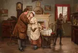 Fred Barnard, Scene from 'Barnaby Rudge'