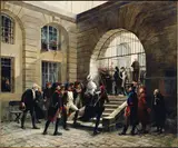 Georges Cain, Marie Antoinette leaving the Conciergerie, October 16, 1793