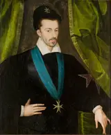 Étienne Dumonstier, Portrait of Henry III of France in Polish hat.