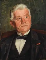 Arvid Aae, Portrait of a man.