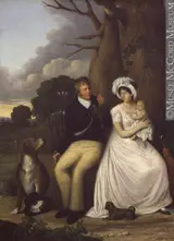 William von Moll Berczy, William McGillivray and His Family
