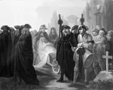 Christian August Lorentzen, Den danske Comedies Ligbegængelse, 5. scene