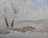 Gustaf Fjæstad, White Frost in Sunshine