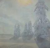 Gustaf Fjæstad, Winter Landscape