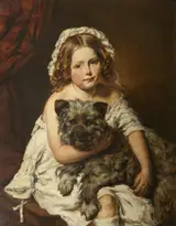 Emma Soyer, Young Girl with a Dog