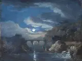 Simon Mathurin Lantara, Landscape, Moonlight