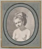 Jacques-Antoine-Marie Lemoine, Bust of a Nude Woman