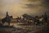 Gaston Guignard, Convoi dans les marais de Quiberon, 1794