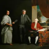 William Parry, Omai (c.1753–c.1776/1777), Sir Joseph Banks (1743–1820), and Dr Daniel Solander (1736–1782)