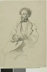 Henry Monnier, Portrait of Charles Meryon