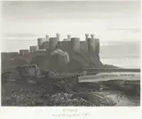 Richard Reeve, Evening: View of Conway Castle, N. W