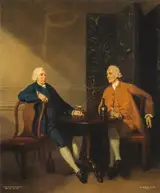 John Thomas Seton, William Fullerton of Carstairs (1720 - 1806), and Captain Ninian Lowis (died 1790)