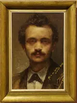Josep Clarà i Ayats, Self-portrait of the sculptor Josep Clarà