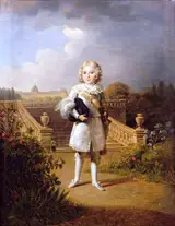 Georges Rouget, The King of Rome in the Tuileries Garden