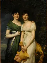Georges Rouget, Mesdemoiselles Françoise-Élisabeth et Gaspard-Pauline Mollien