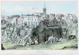 George Philip Reinagle, Tenby, south sands: plate 2 of the Panoramic View