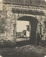 Calvert Jones, Arch in Farmyard, Swansea