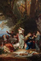 André-Charles Voillemot, A party in the countryside