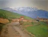 Peter Tom-Petersen, Landscape at Civita d'Antino