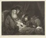 Johannes Pieter de Frey, Isaak zegent Jakob
