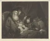 Johannes Pieter de Frey, Isaak zegent Jakob