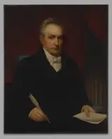 Nathaniel Jocelyn, The Honorable Roger Minnot Sherman  (1773-1844), B. A. 1792, M. A. 1795, LL.D. 1829, (copy after his earlier portrait of 1840)