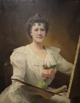 Laure Brouardel, Self-portrait
