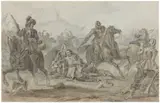 Carl Andreas Dahlström, Slaget vid Lützen och Gustav II Adolfs död