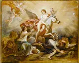 Robert-Guillaume Dardel, Allegory to the glory of Voltaire; aka The Apotheosis of Voltaire