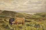 John Schofield, Blackstone Edge, Hollingworth Lake in the Distance, Rochdale, Lancashire